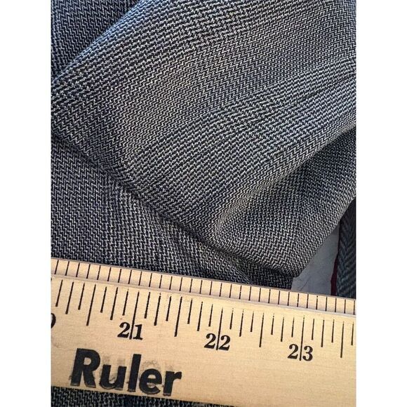 Vintage Nino Cerruti Men's Gray Wool Blazer Size L Formal 1 Piece - Picture 16 of 16